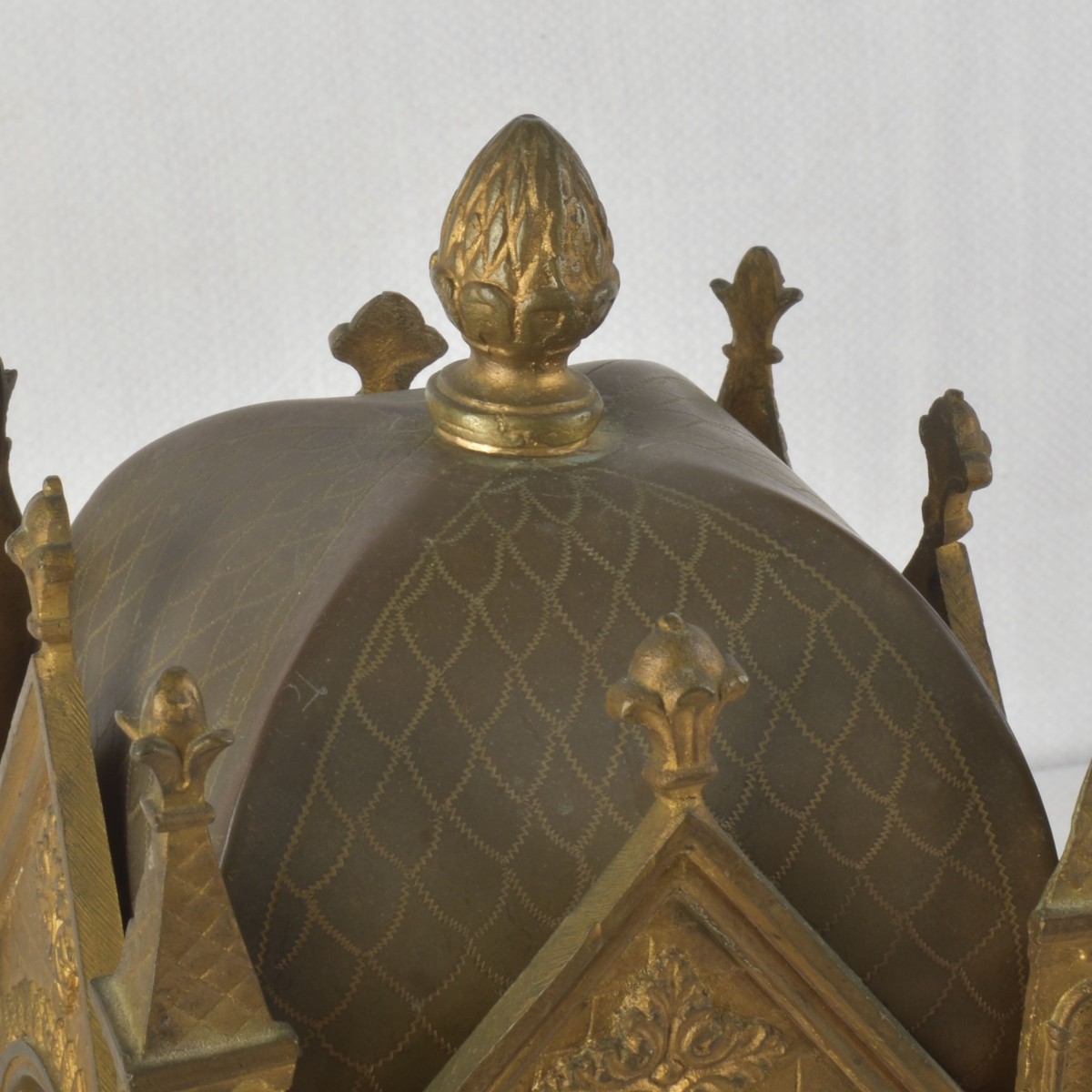 Gilt Bronze Gothic Style Display Box