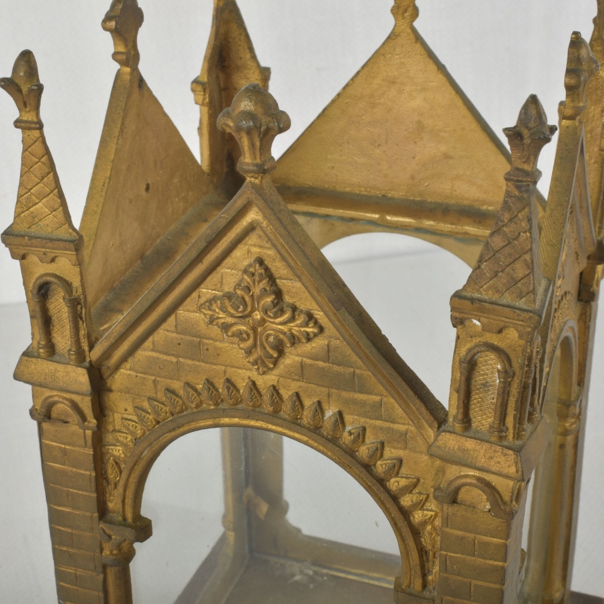 Gilt Bronze Gothic Style Display Box