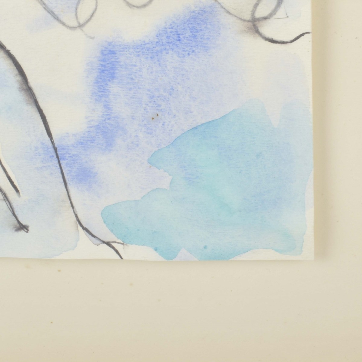Abstract Watercolor on Paper