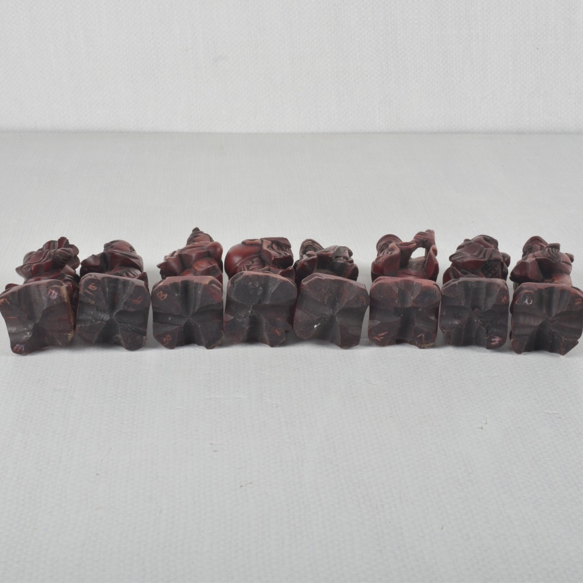 Vintage Carved Taoists Immortals