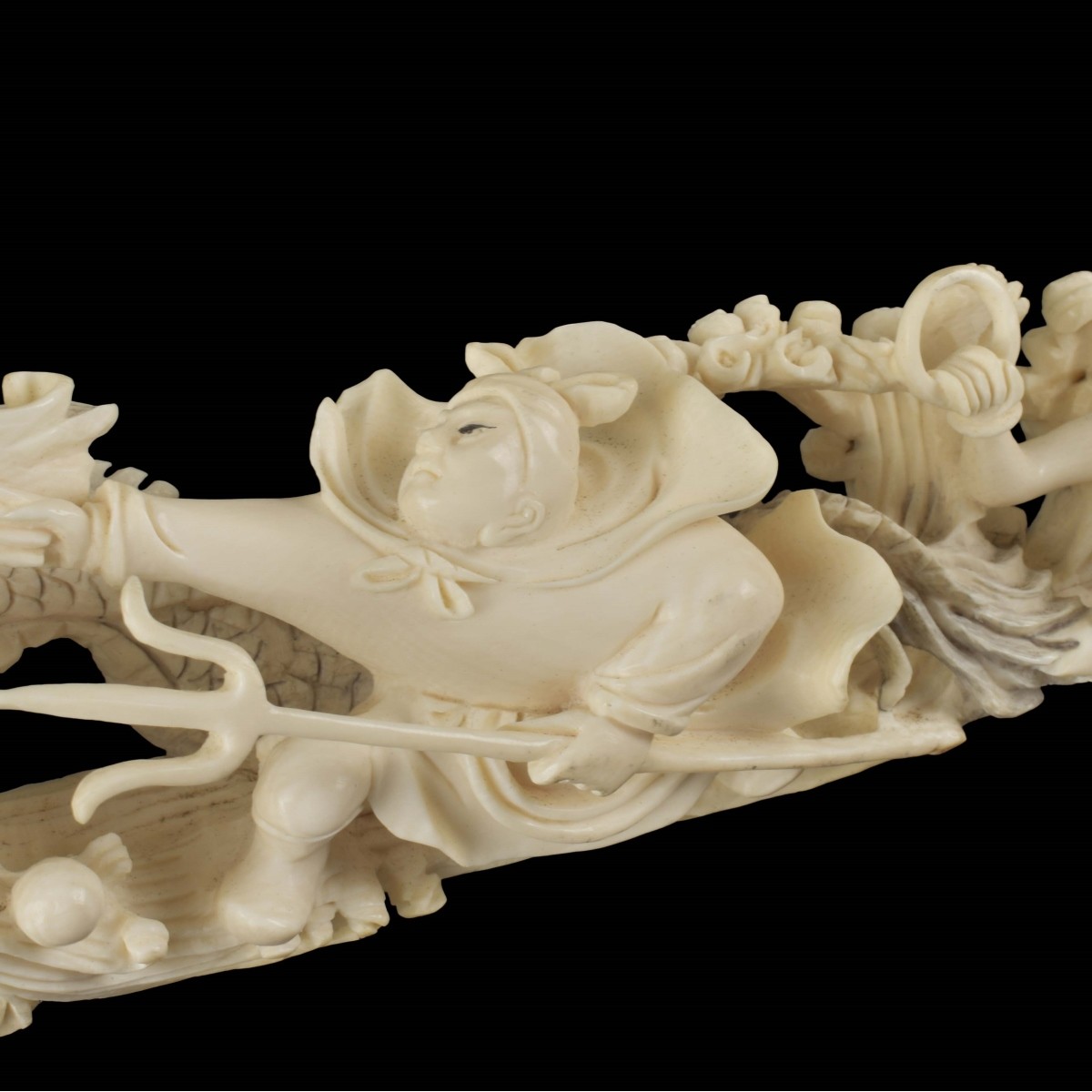 Chinese Well Carved Figural Group