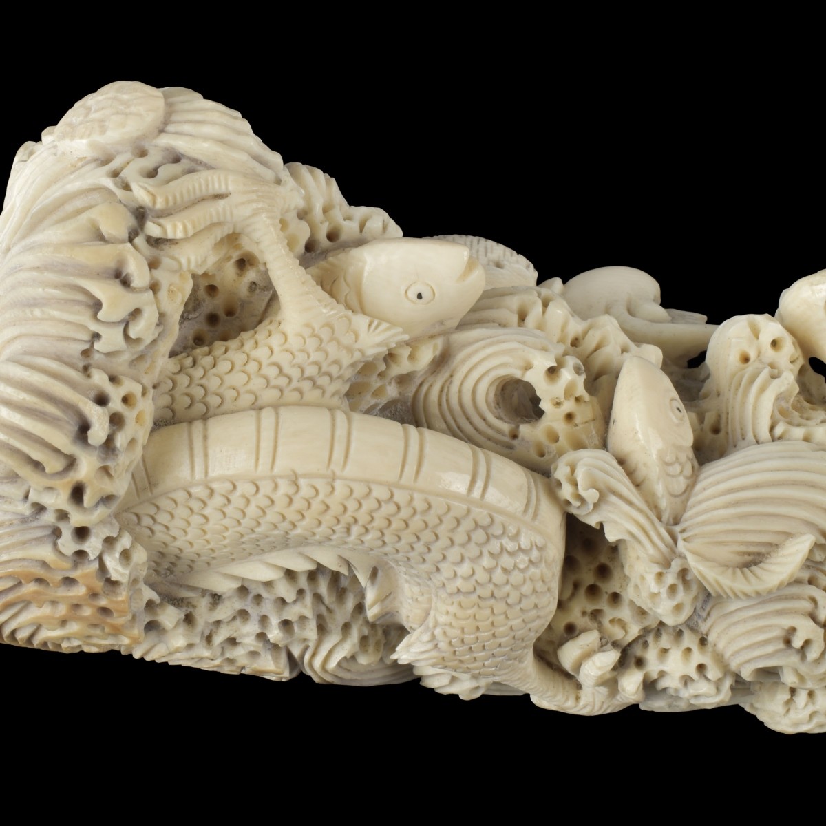 Chinese Well Carved Figural Group