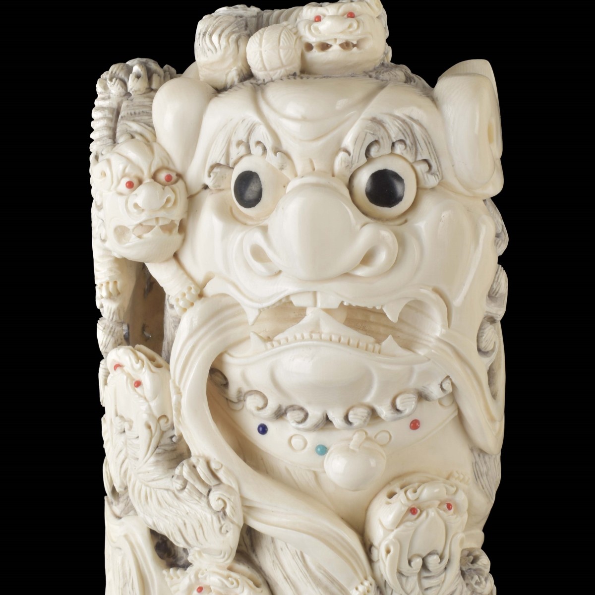 Vintage Pair of Chinese Foo Dogs