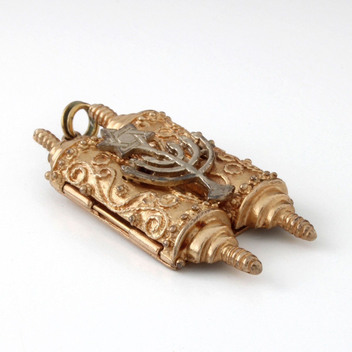 14K Torah Pendant