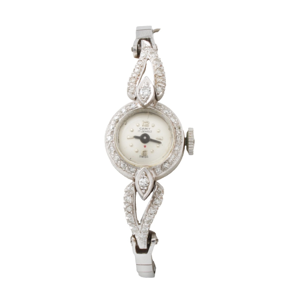Camy Diamond and 14K Watch