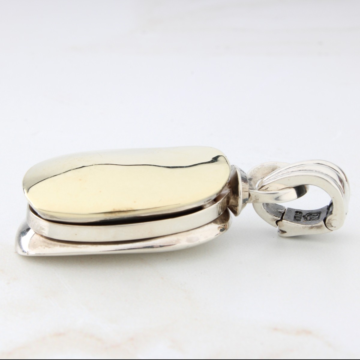 Kieselstein Cord 14K and Sterling Pendant