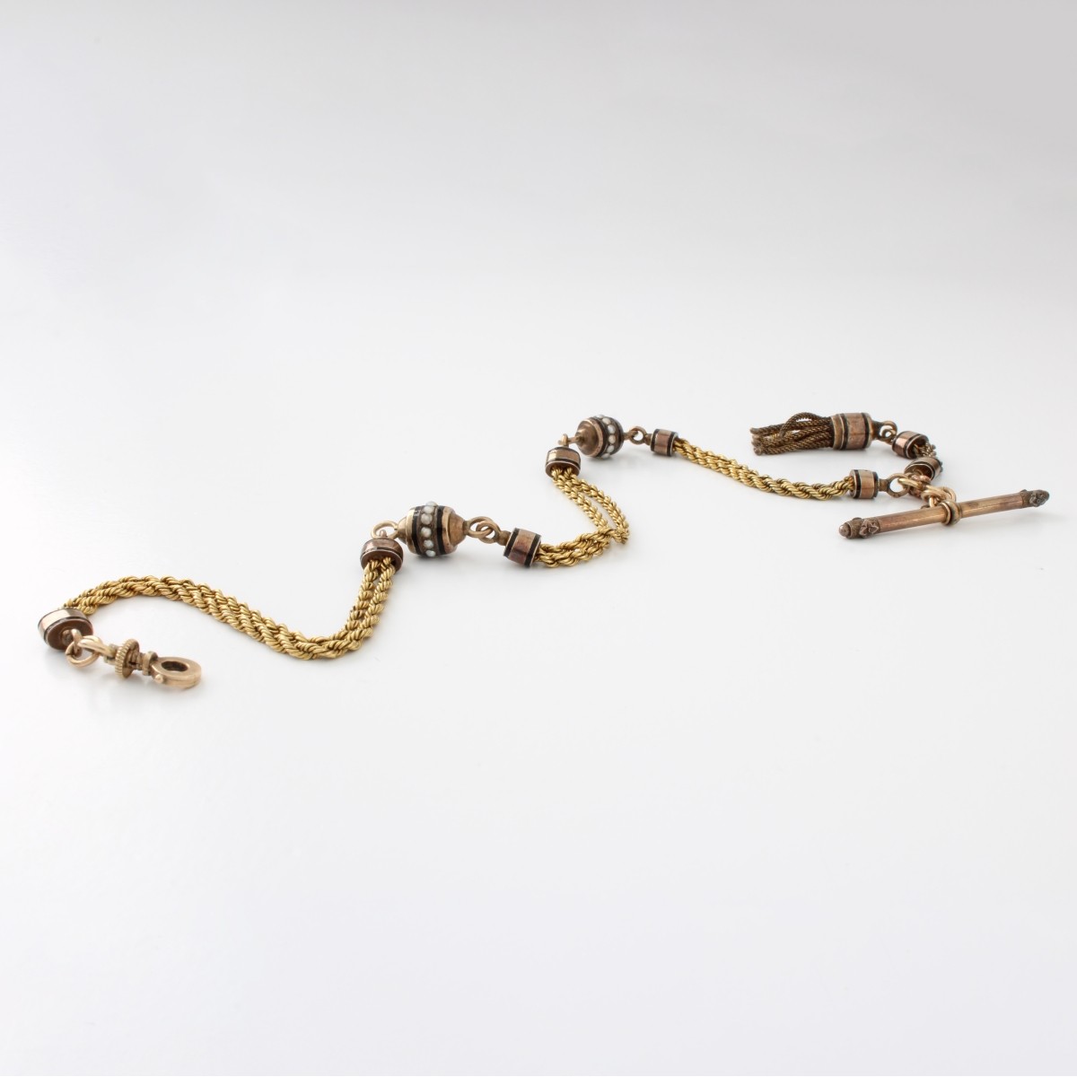 Antique 12K-18K Pocket Watch Chain