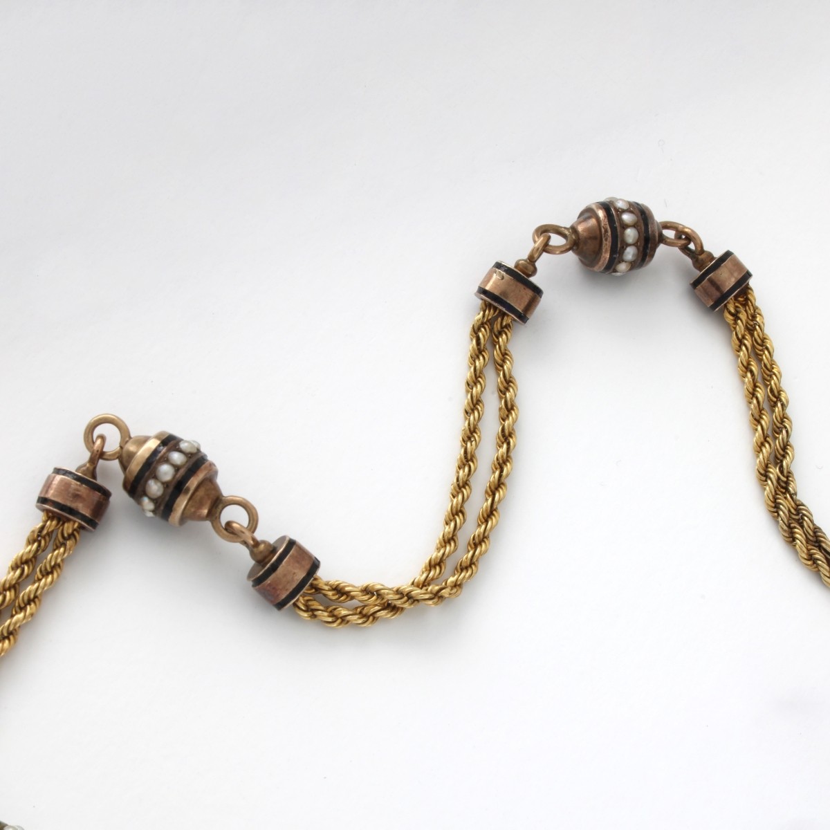 Antique 12K-18K Pocket Watch Chain