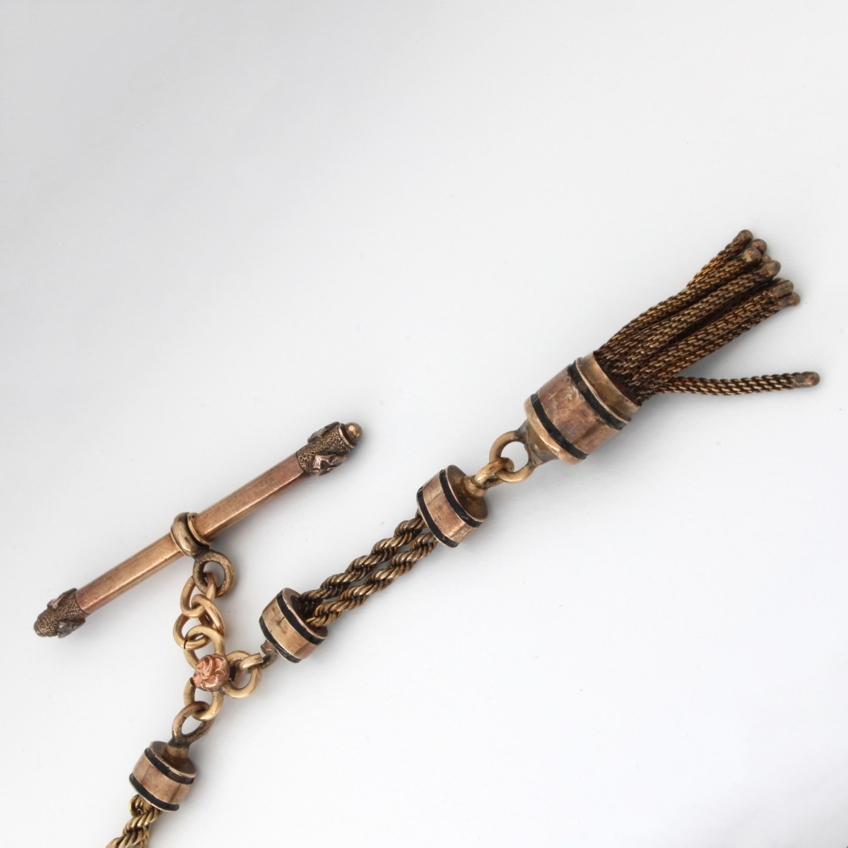 Antique 12K-18K Pocket Watch Chain