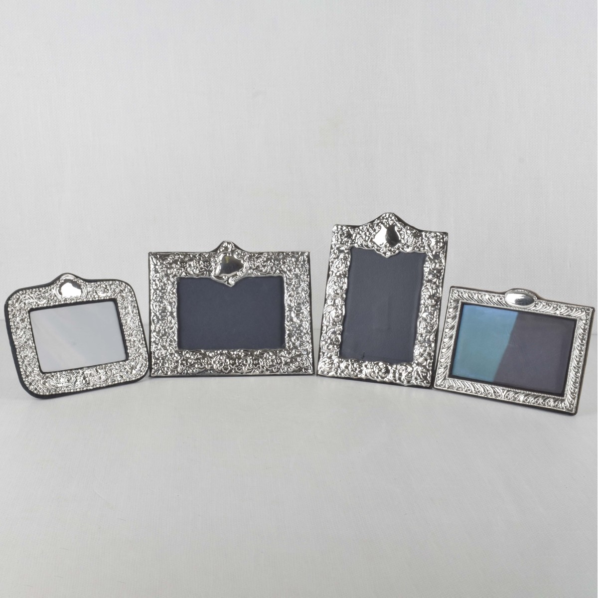 English Sterling Picture Frames