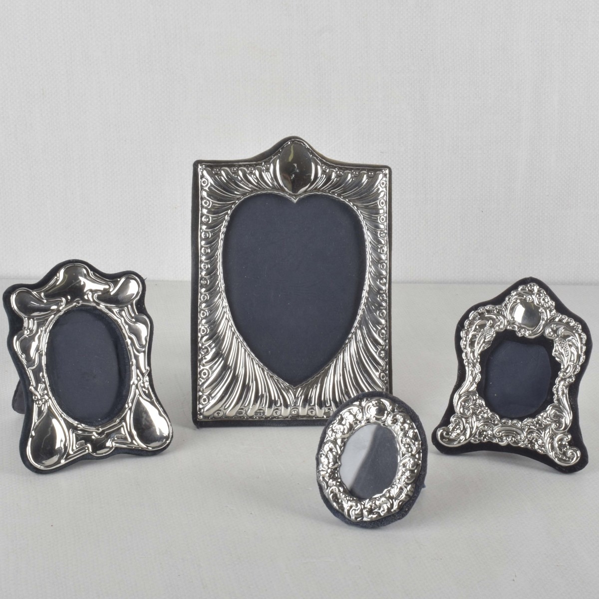 English Sterling Picture Frames