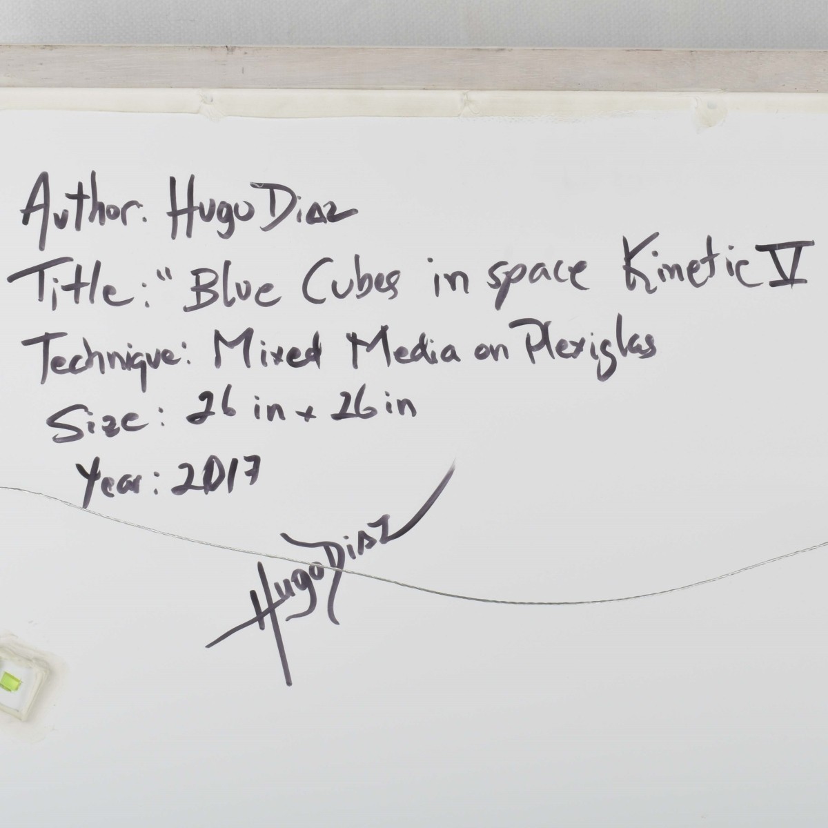 Hugo Diaz, Venezuelan (b. 1965)
