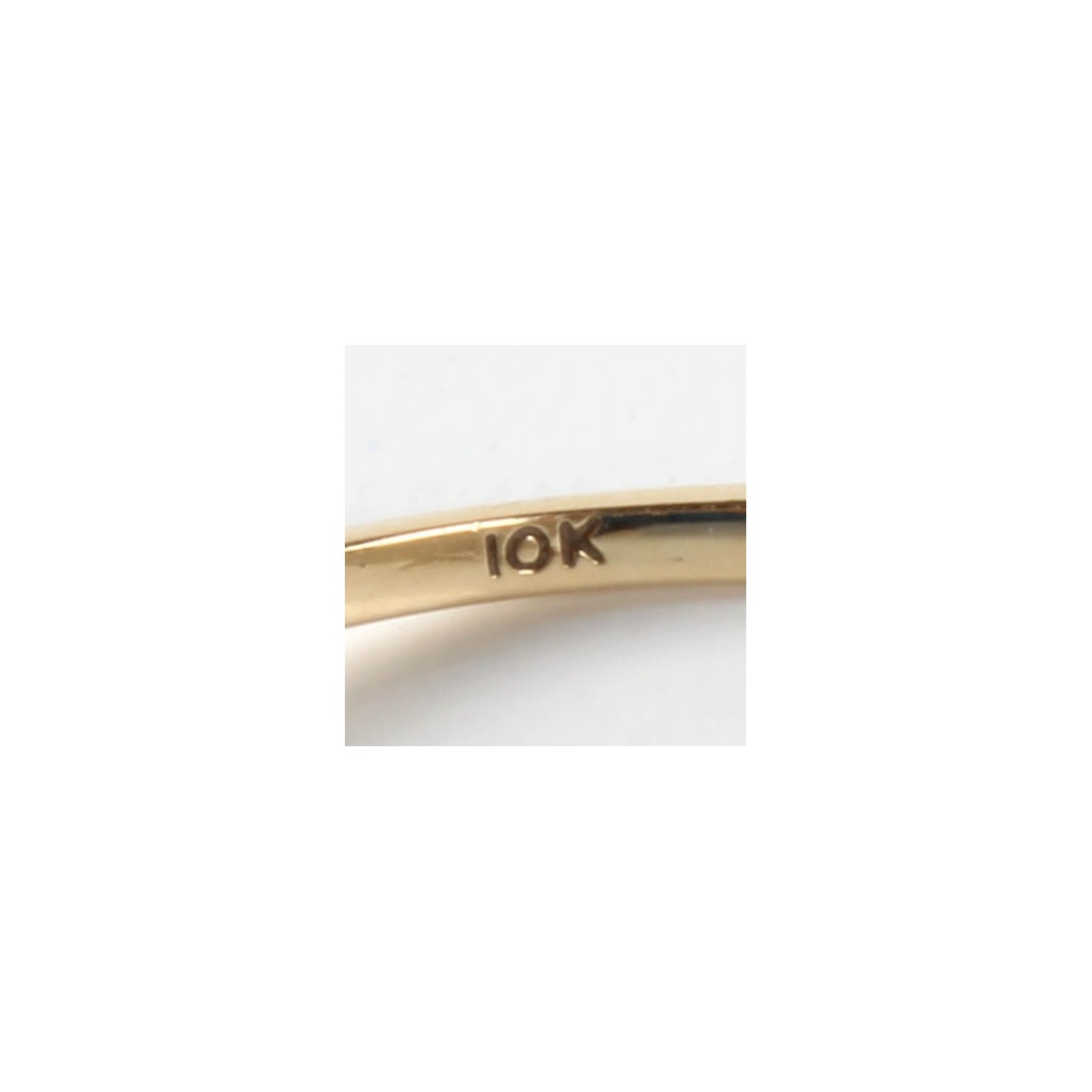 Gemstone and 10K Ring