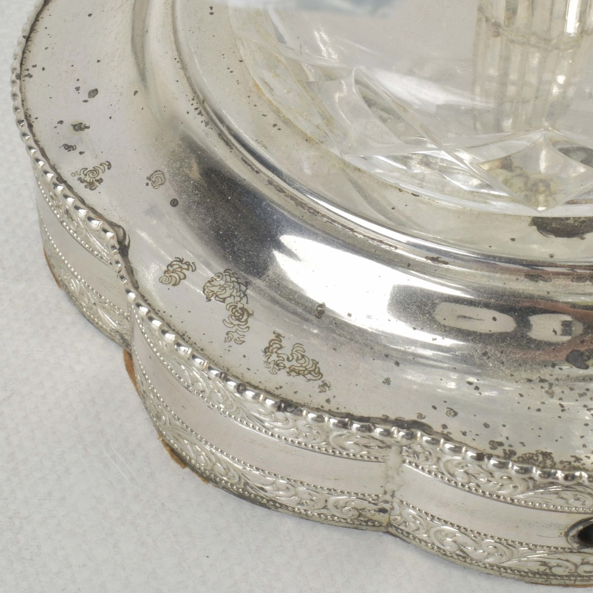 Pair of Vintage Glass Luster's