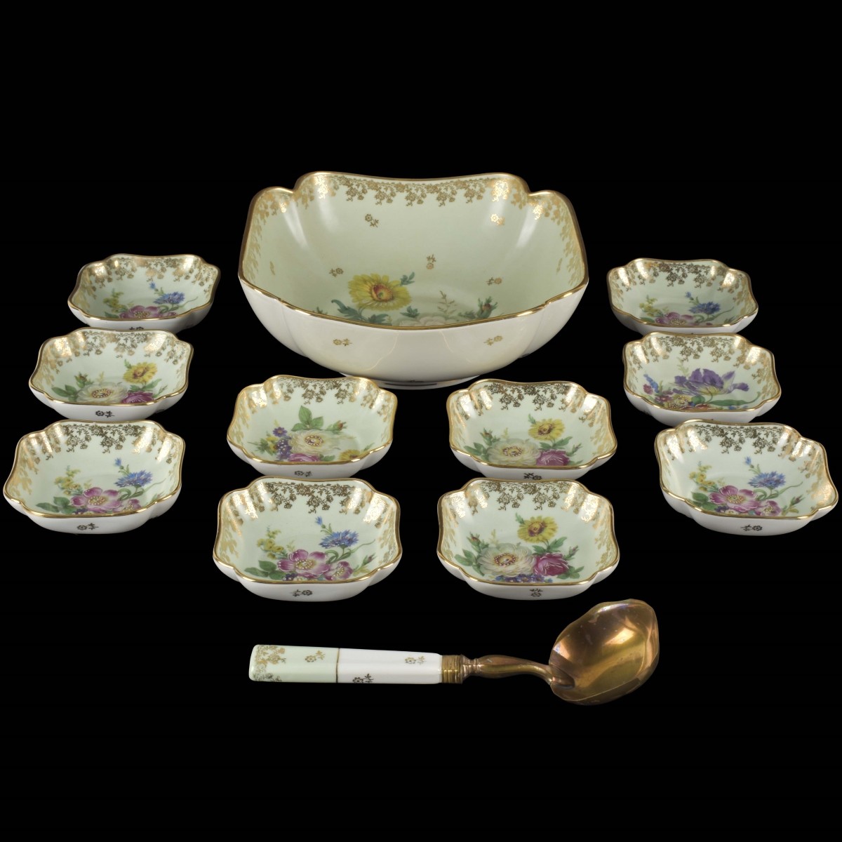 Limoges Porcelain Fruit Service