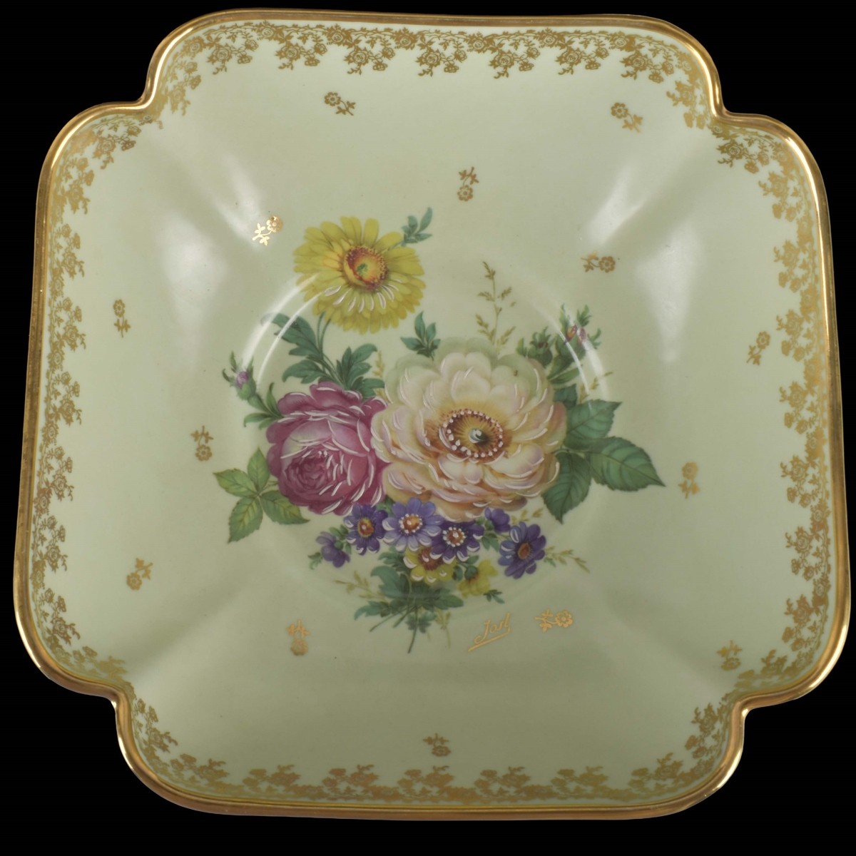 Limoges Porcelain Fruit Service