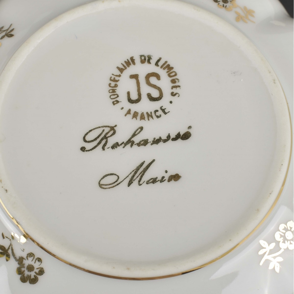 Limoges Porcelain Fruit Service