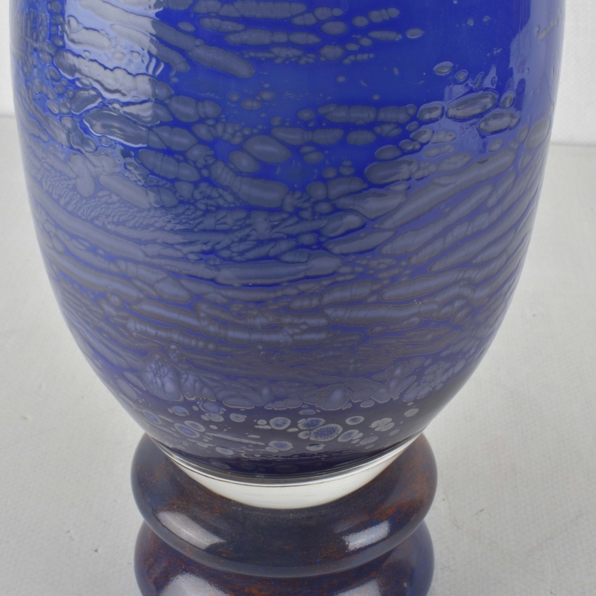 Large Art Glass Bottle
