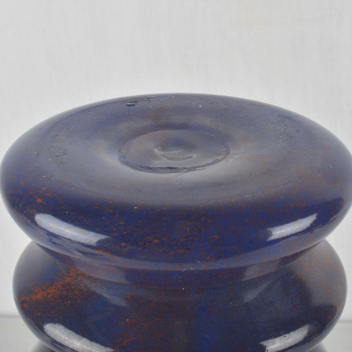 Large Art Glass Bottle