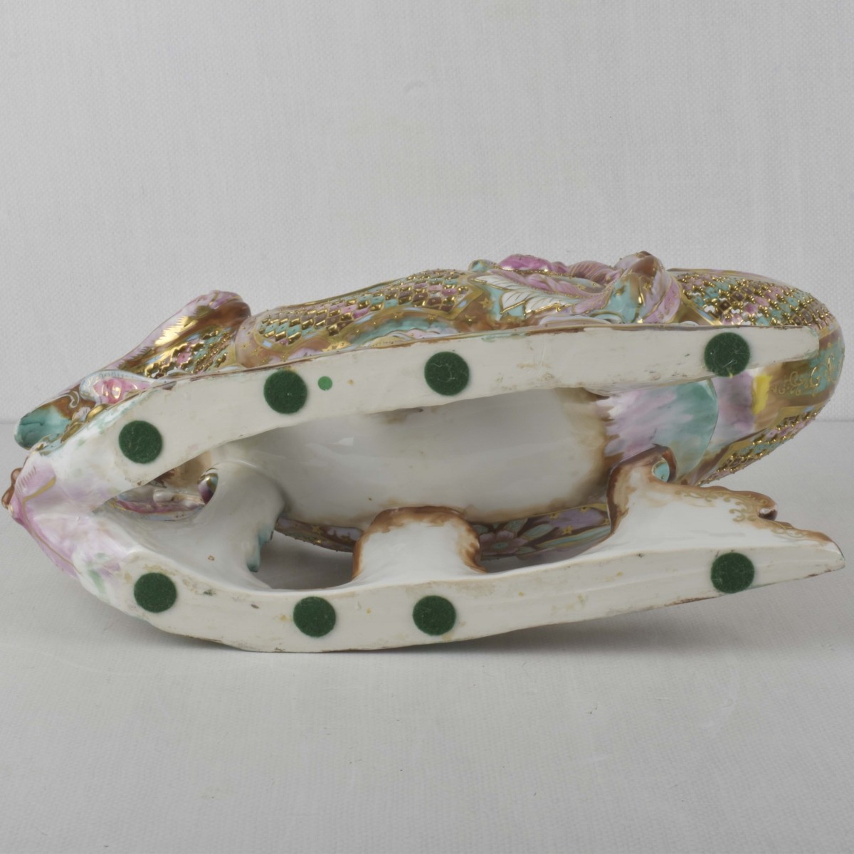 Hand Painted Porcelain Reticulated Bowl