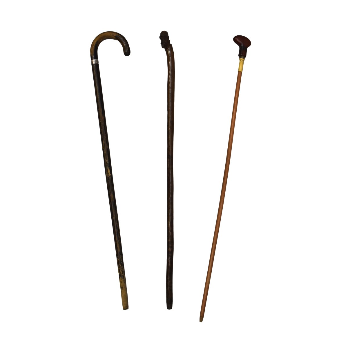 Vintage Assorted Walking Sticks