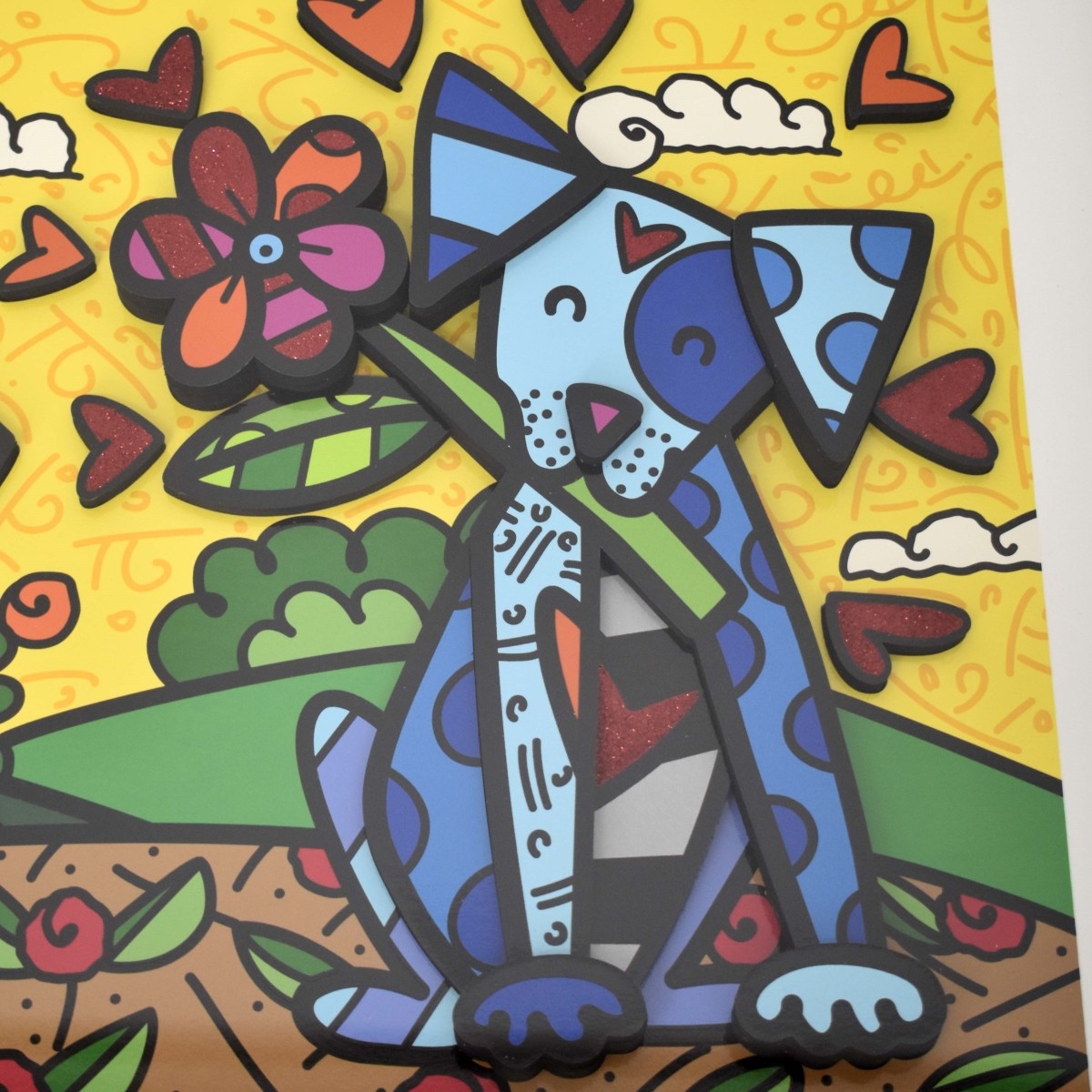 Romero Britto, American (b.1963)