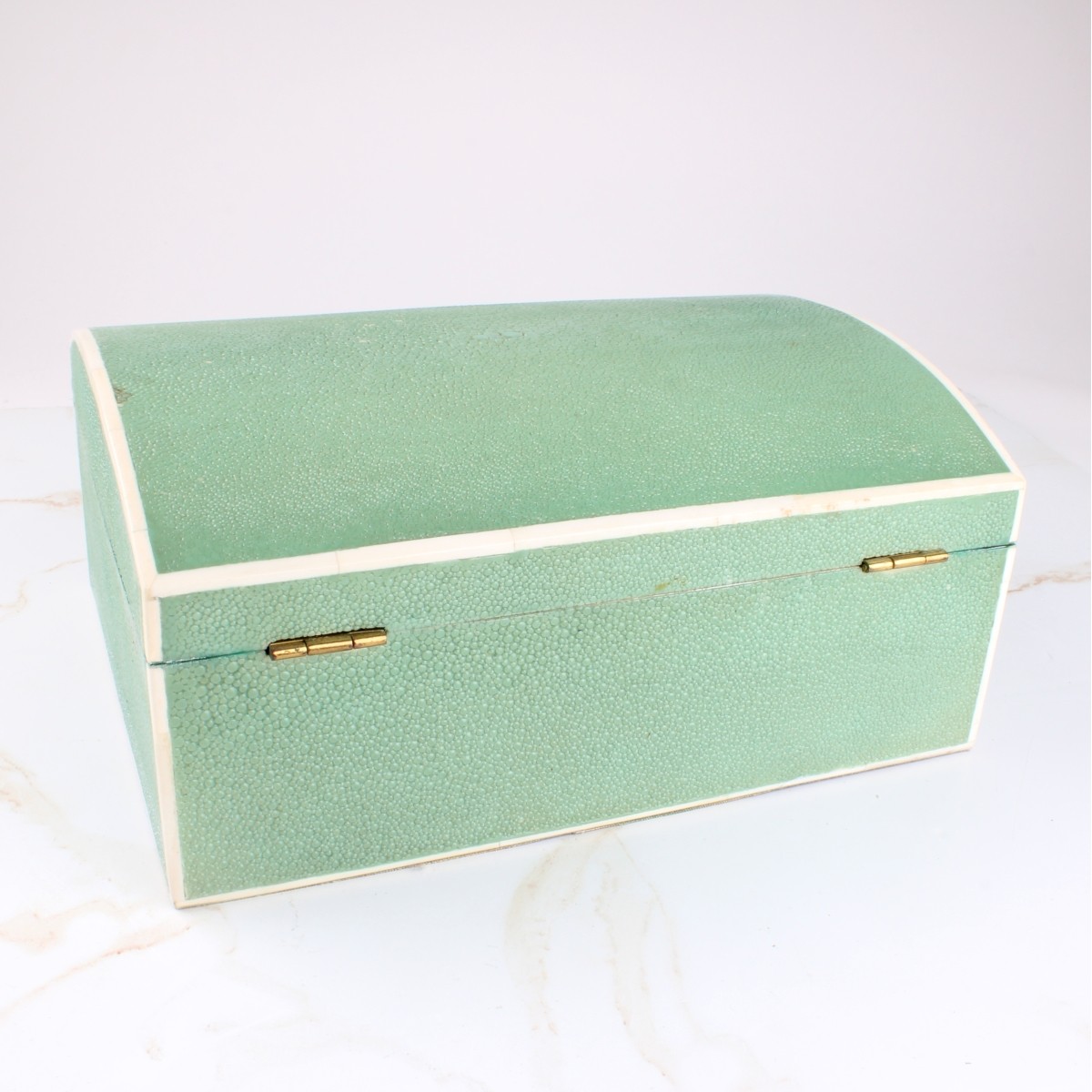 Shagreen Covered Desk Box