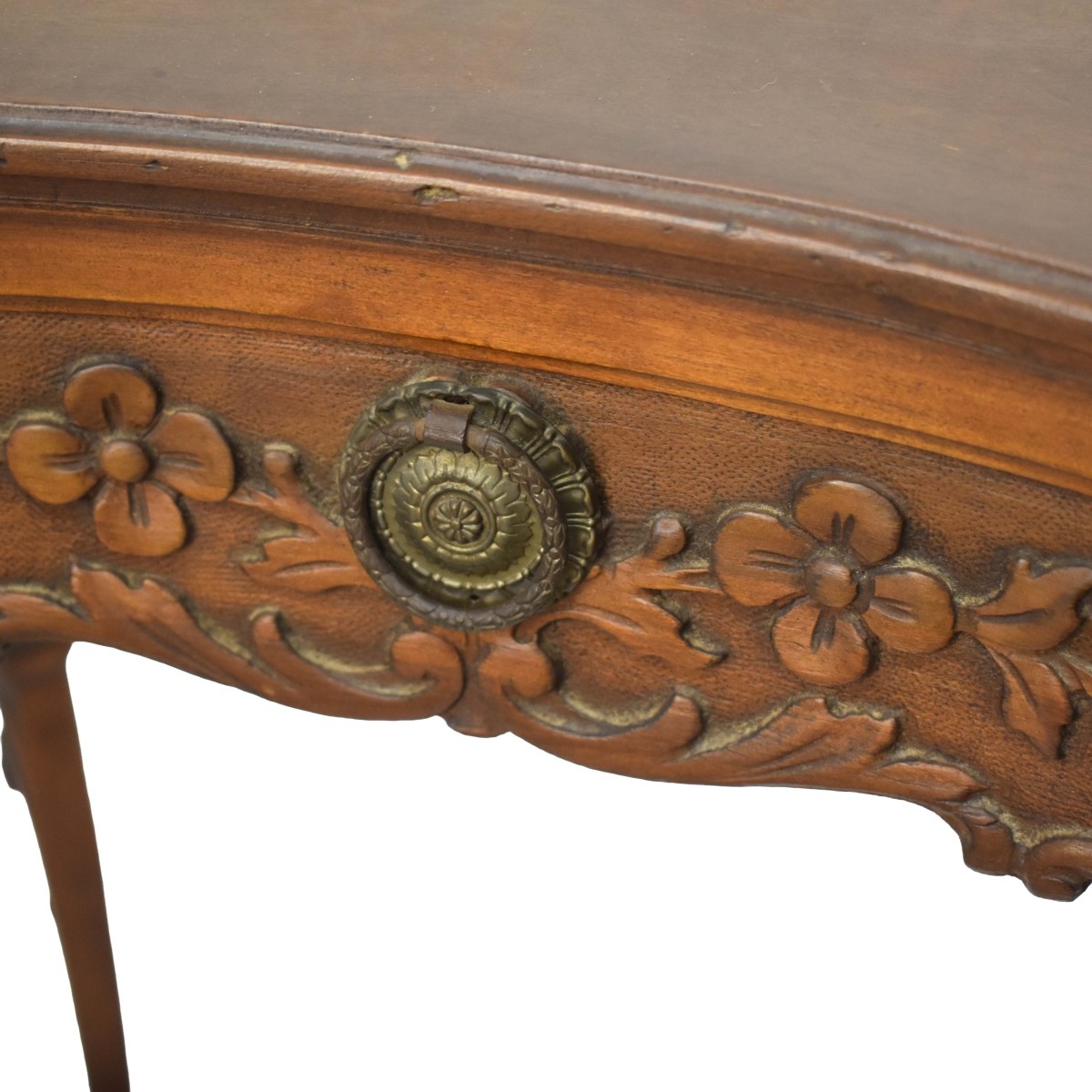Vintage French Style Kidney Shape Desk