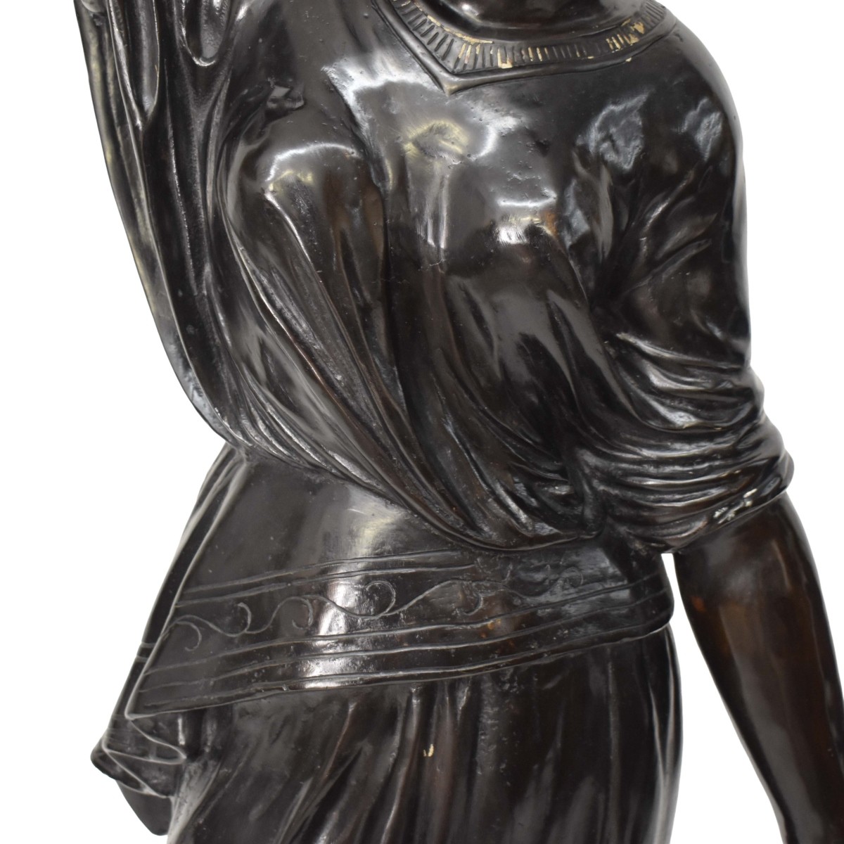 "Serena" Patinated Spelter Sculpture
