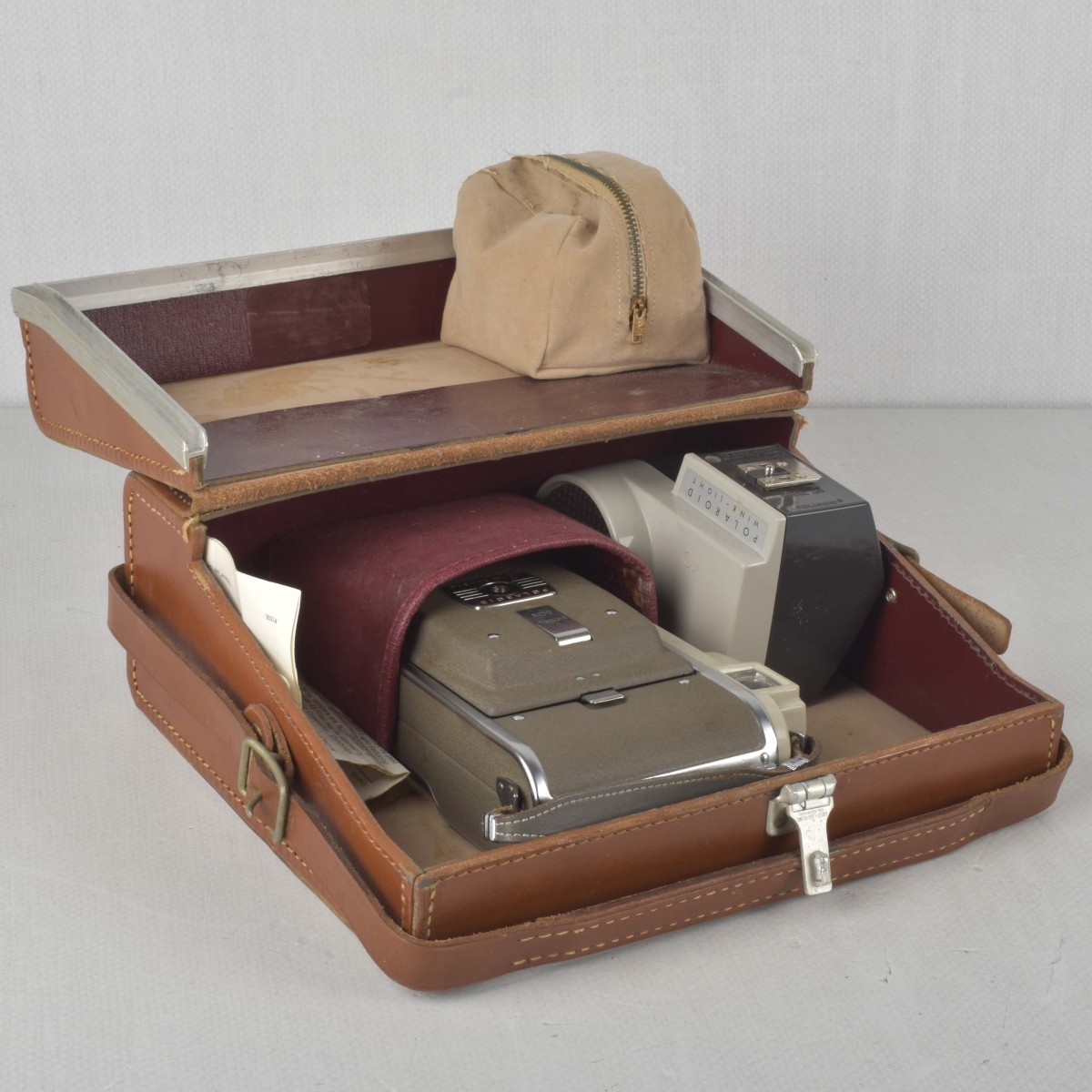 Kodak Brownie and Polaroid Camera