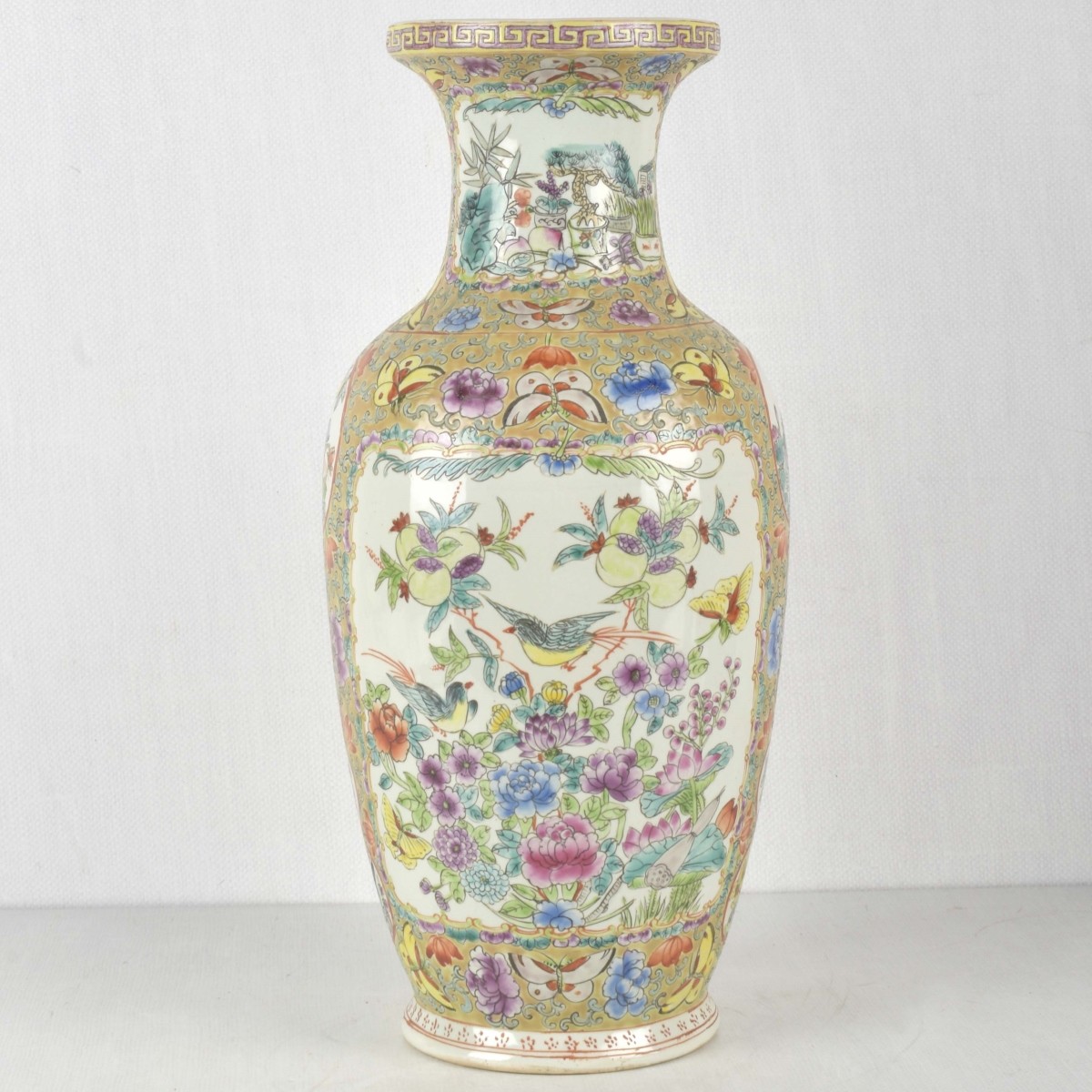 Chinese Famille Rose Vase