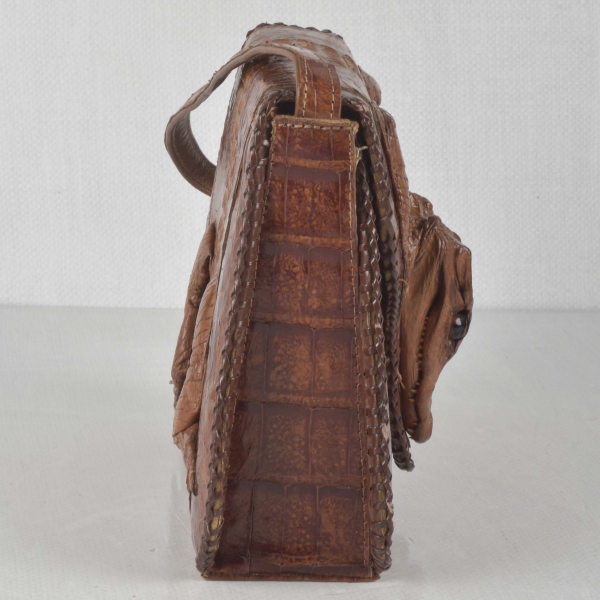 1960's Alligator Handbag