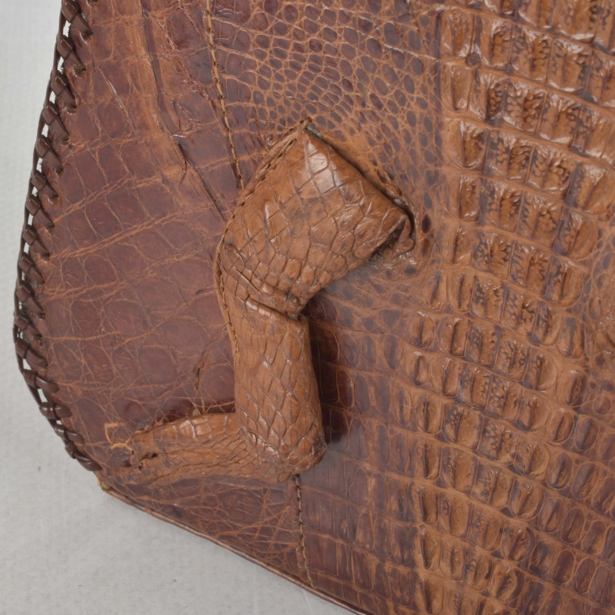 1960's Alligator Handbag