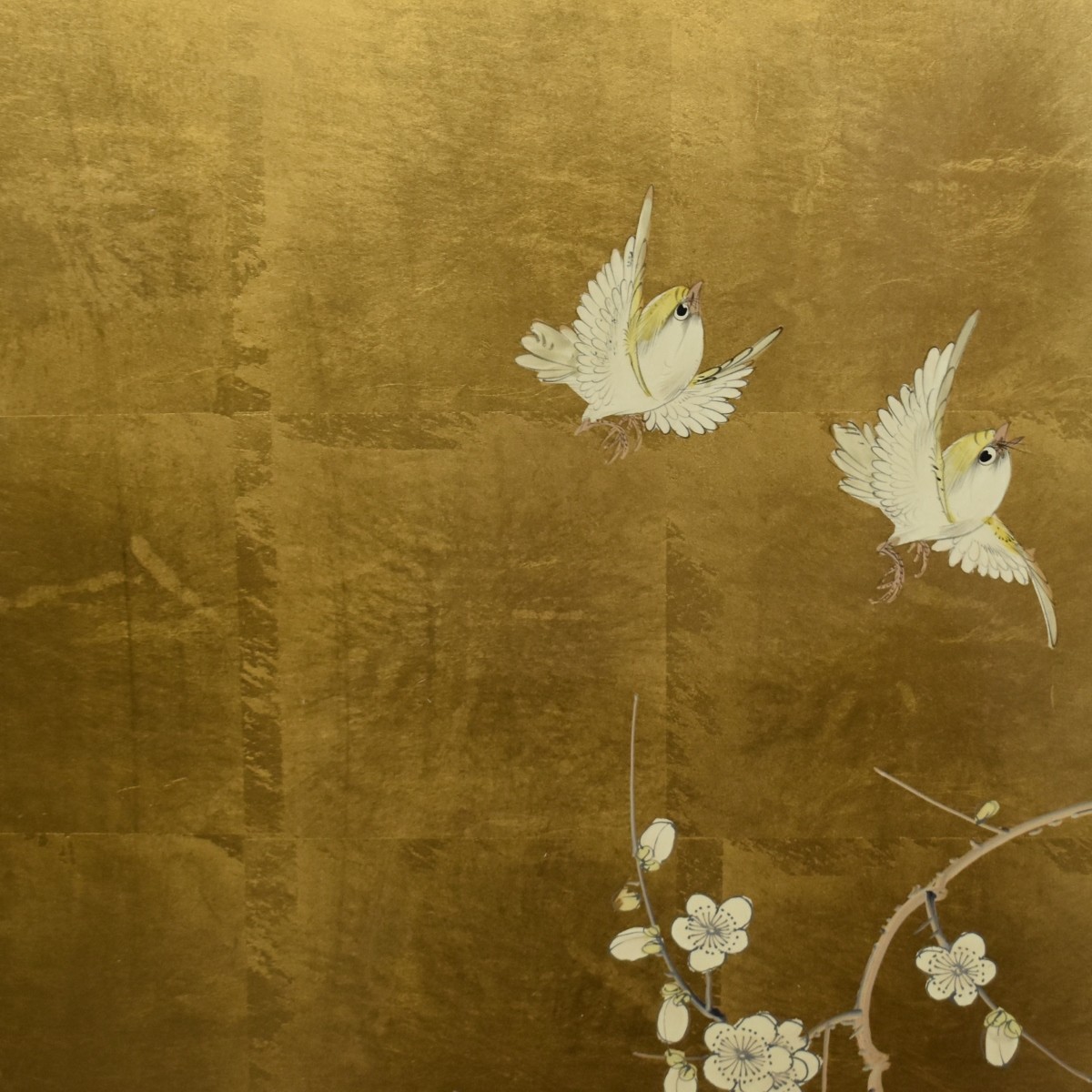 Modern Chinese Hand Painted Wall Panels