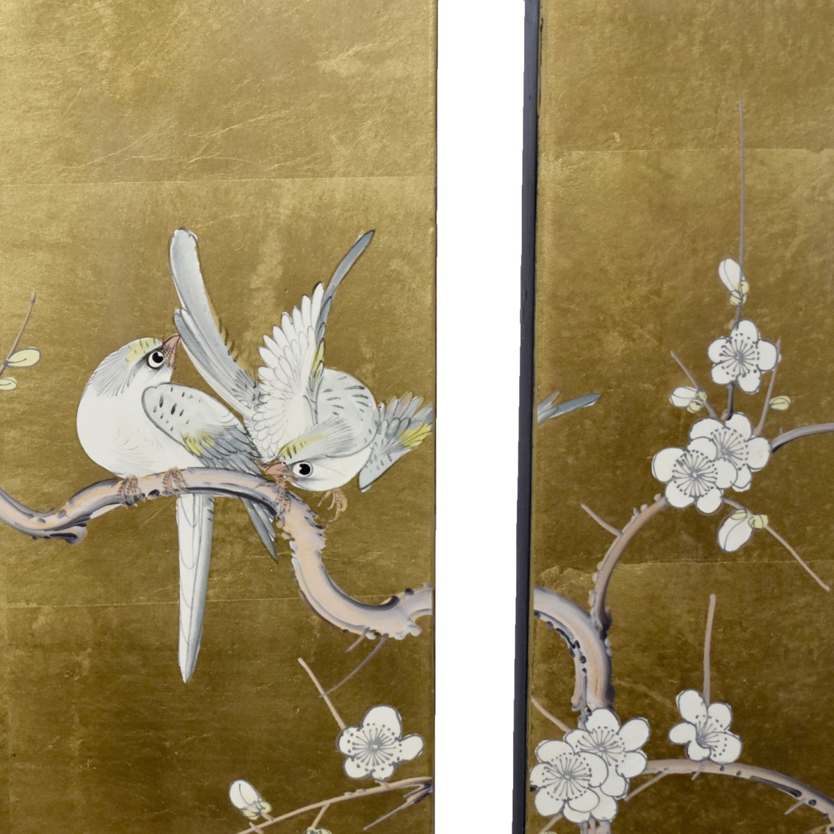 Modern Chinese Hand Painted Wall Panels