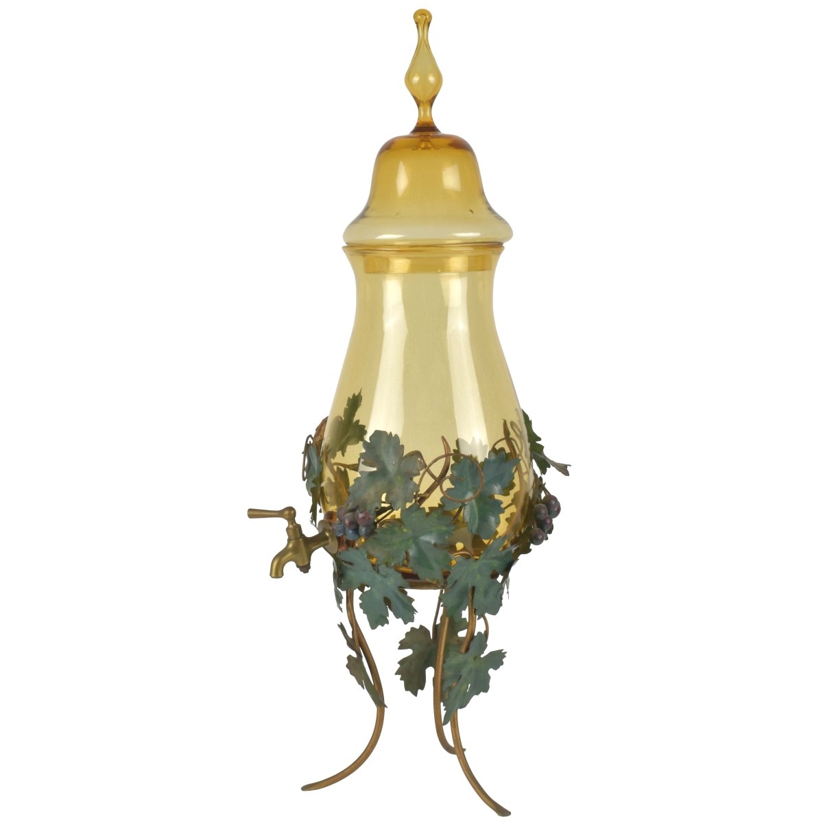 Italian Blown Glass Wine Dispenser