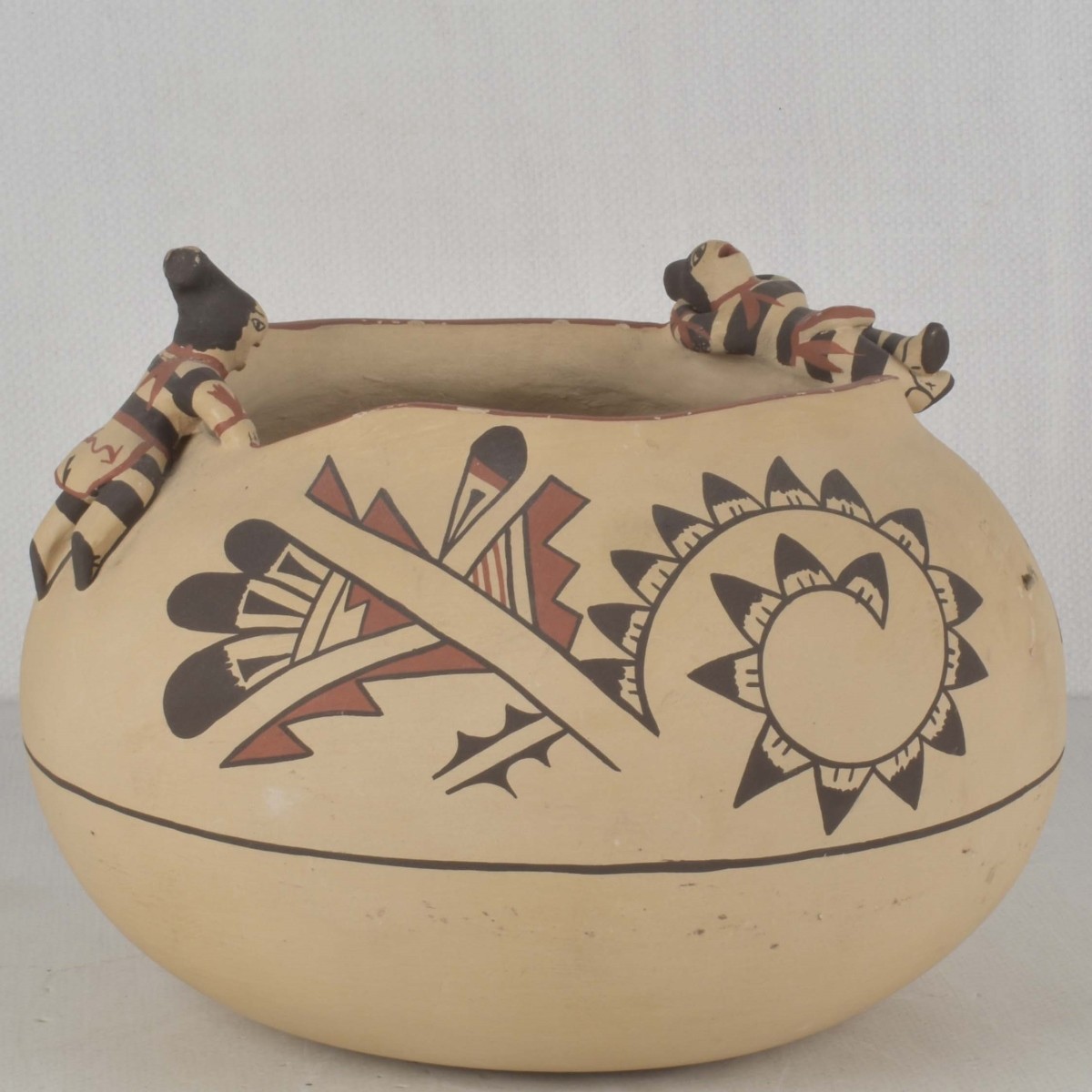 Vintage Zuni Fetish Bowl