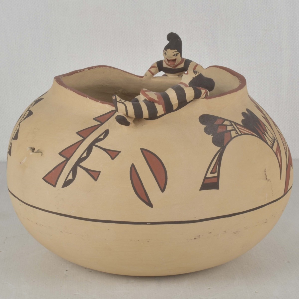 Vintage Zuni Fetish Bowl