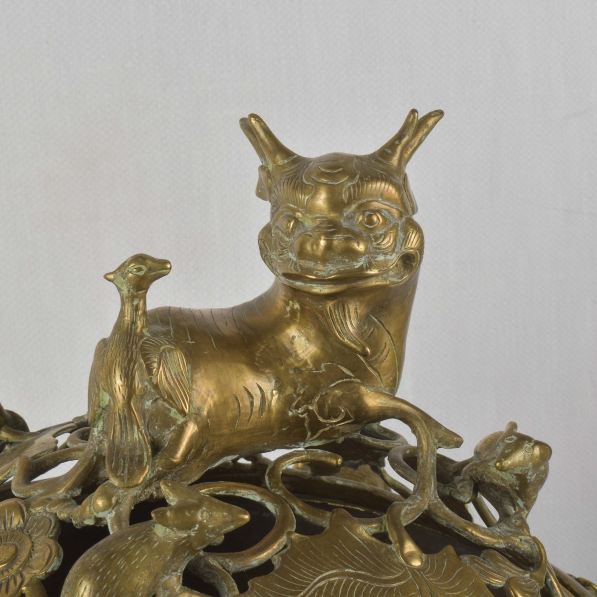 20th Century Chinese Brass Censer