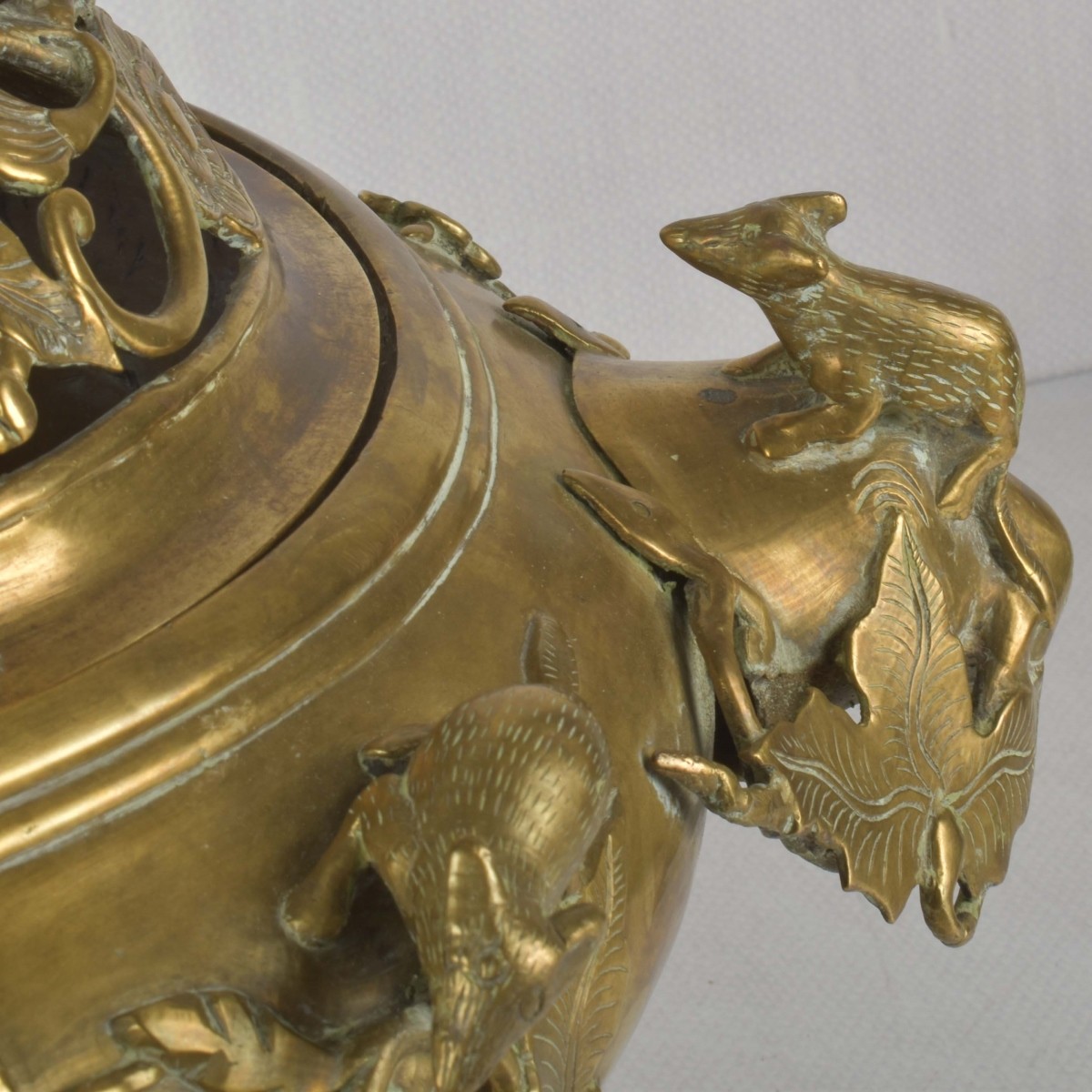 20th Century Chinese Brass Censer