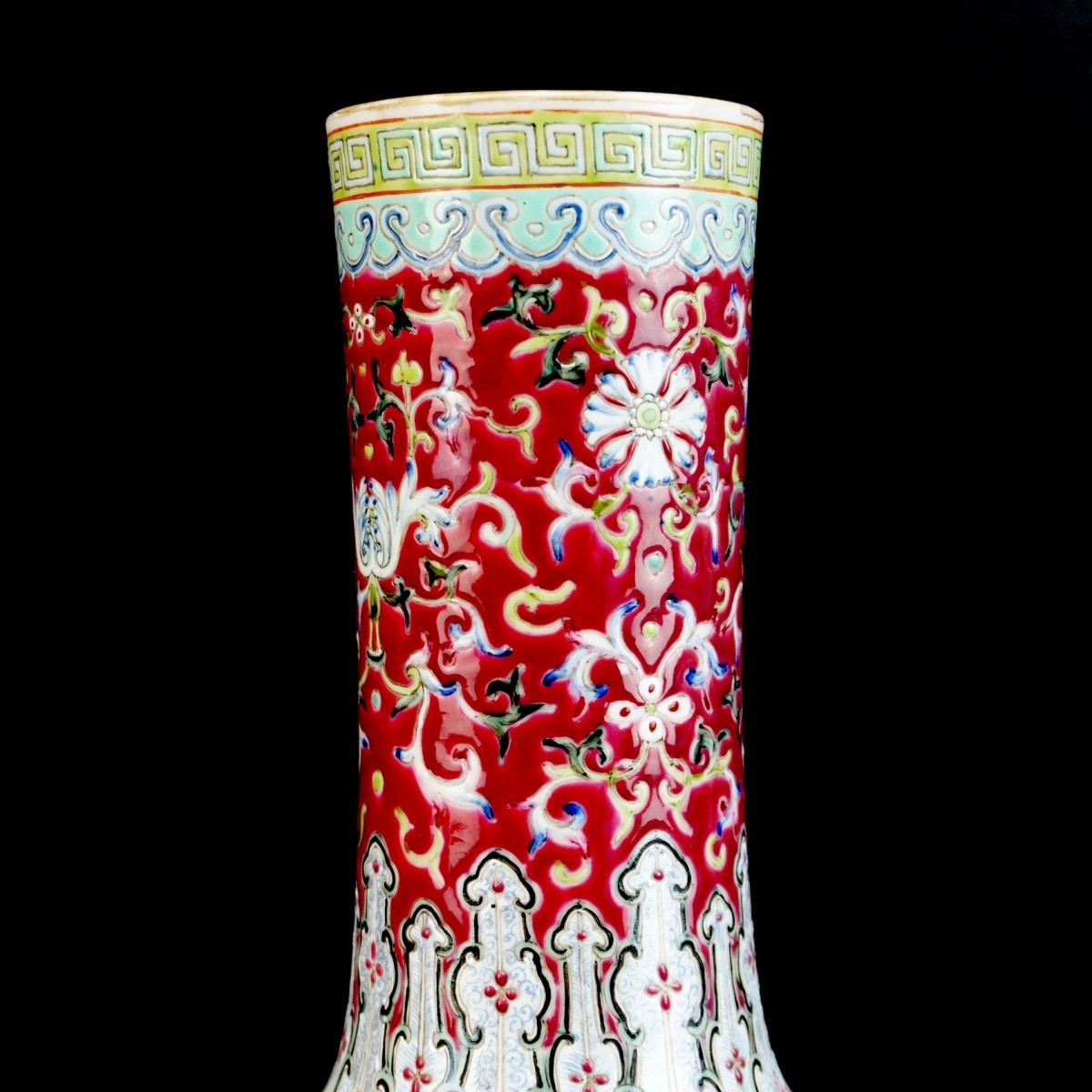Chinese Famille Jaune Vases