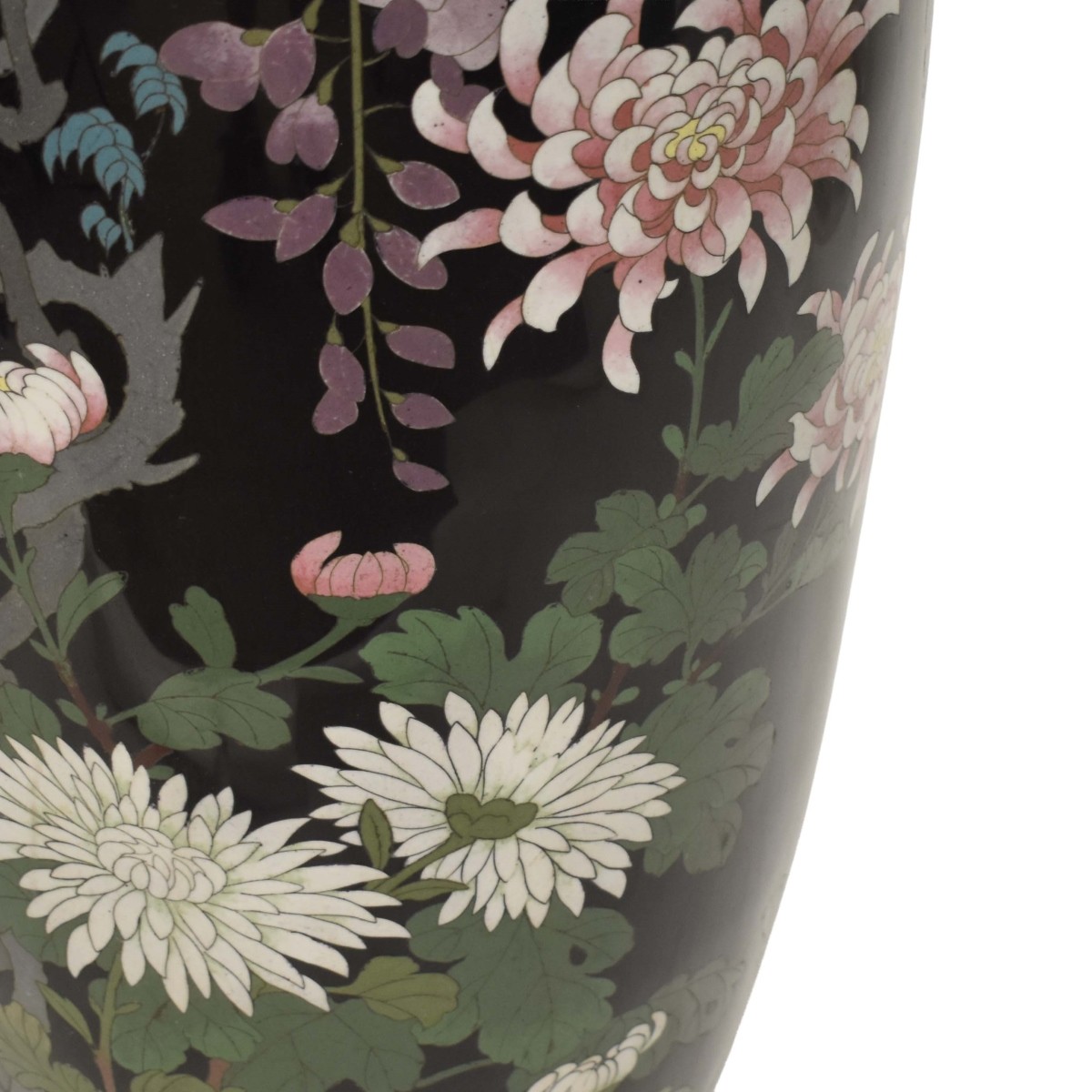 Japanese Cloisonne Palace Vase