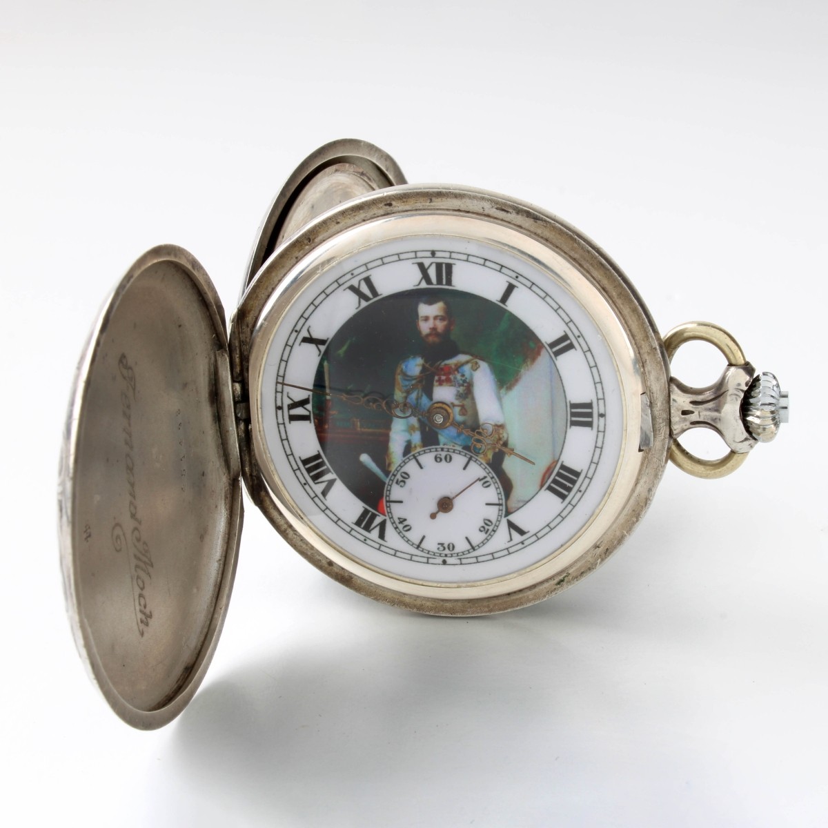 Huguenin Freres Pocket Watch Case