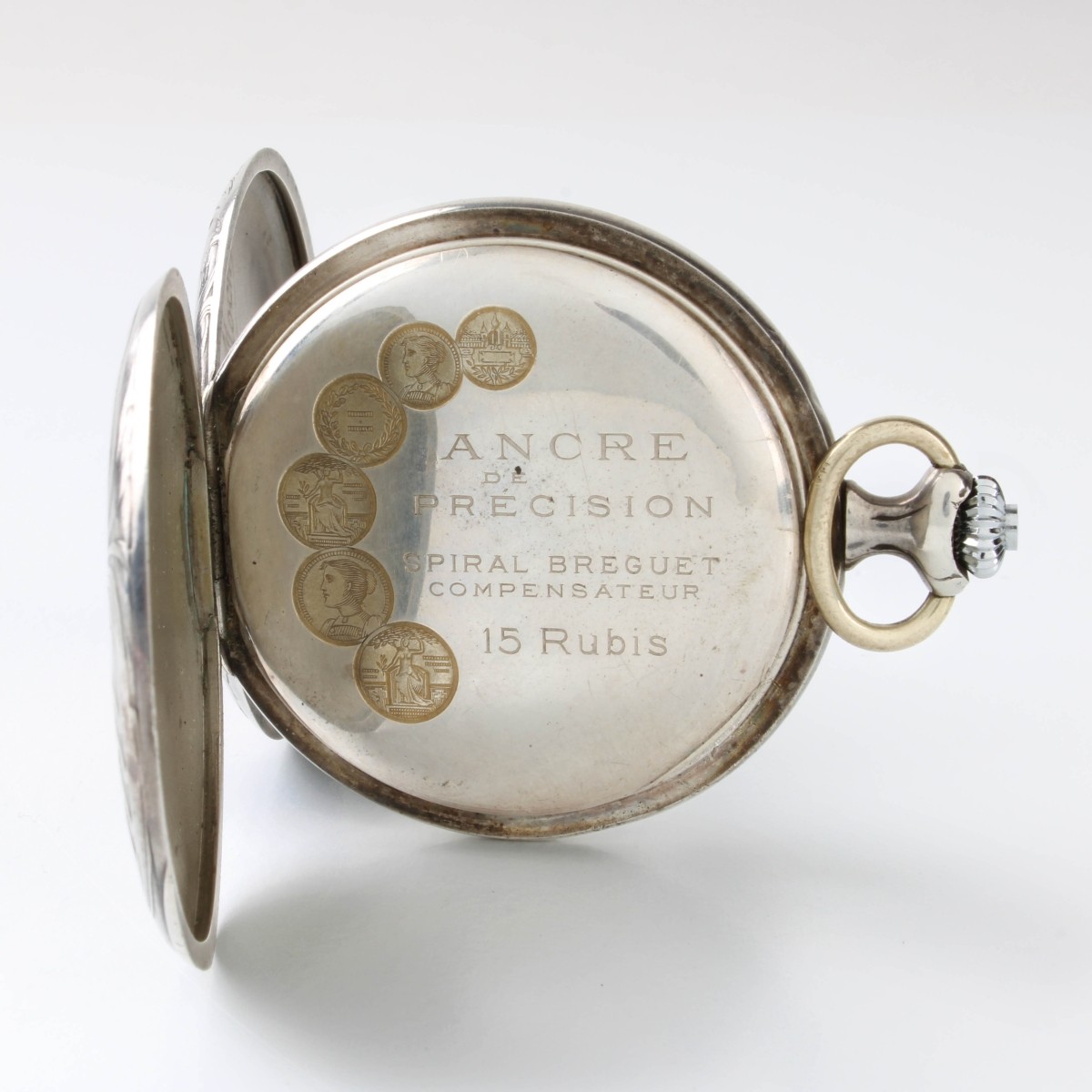 Huguenin Freres Pocket Watch Case