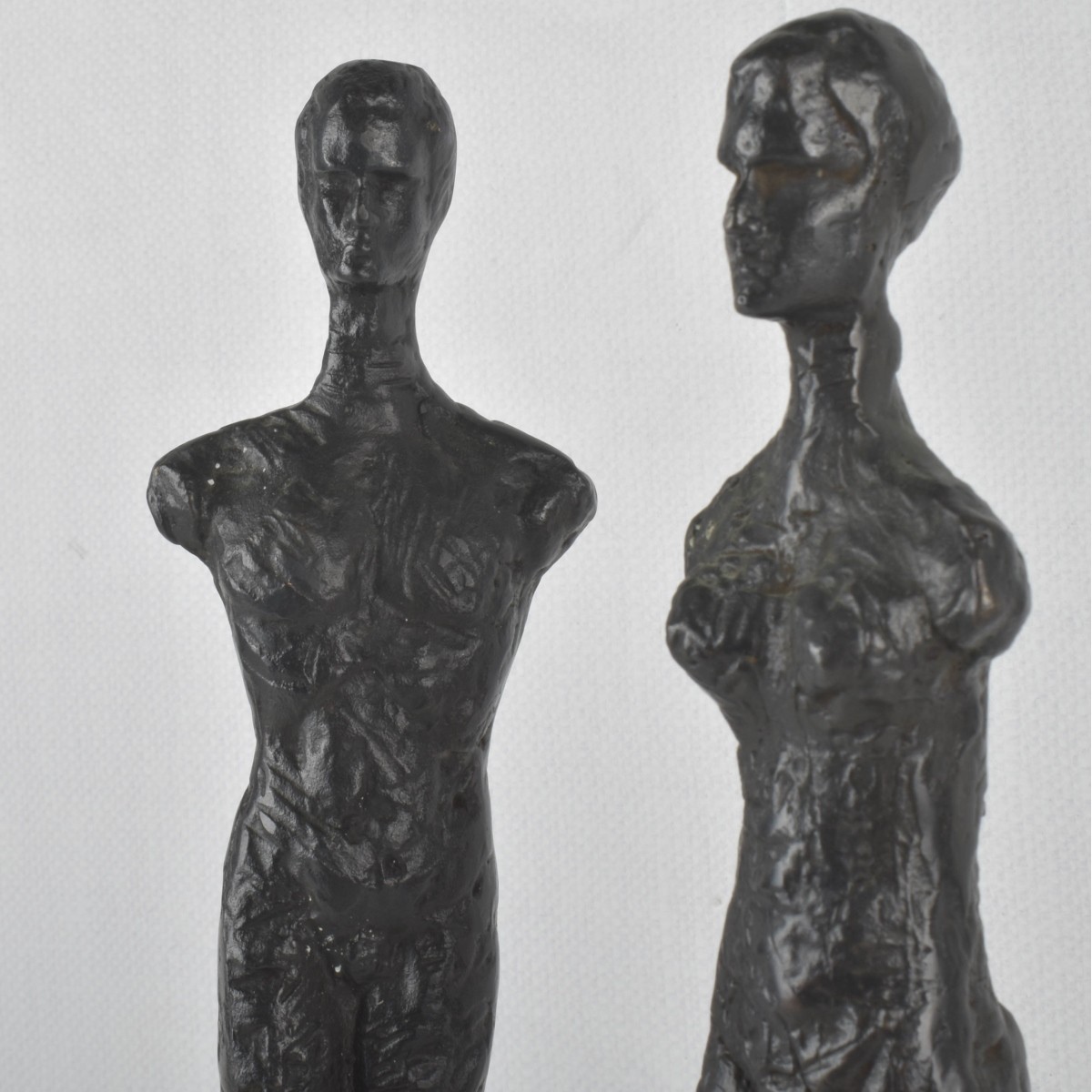 Manner of Alberto Giacomett Bronze Figures