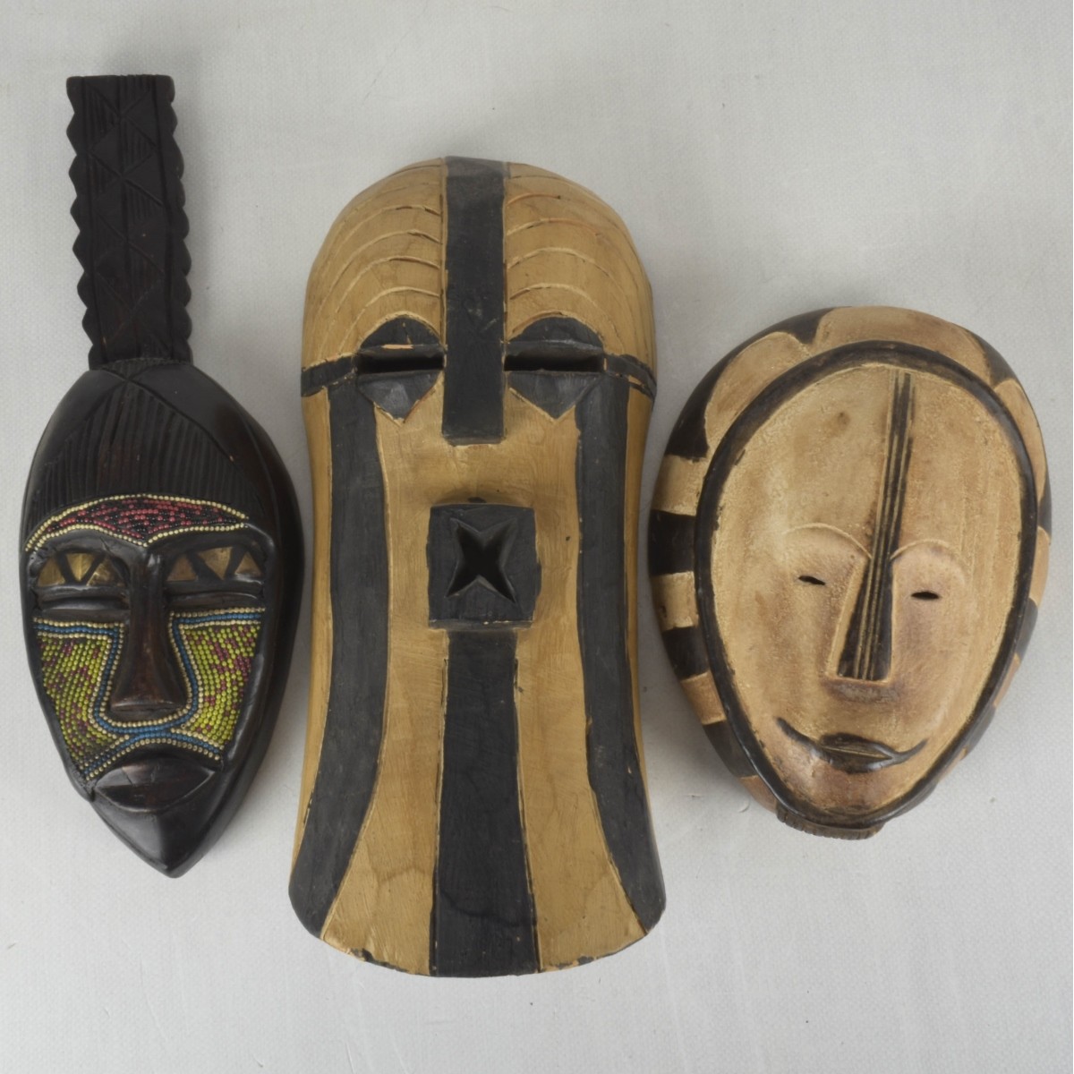 Carved Tribal Masks