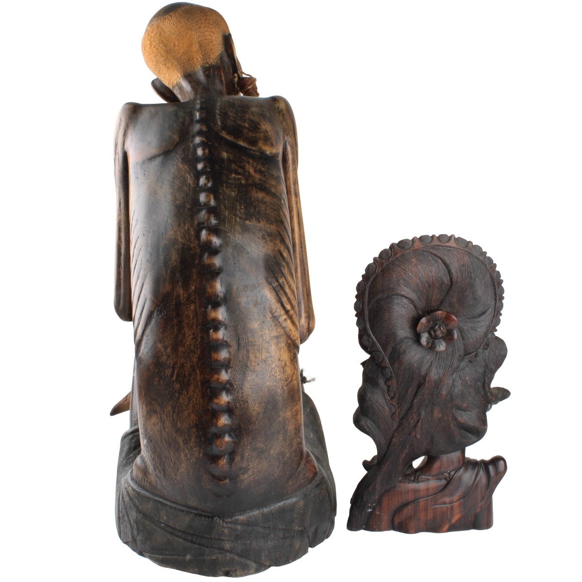 Vintage Carved Wood Figures
