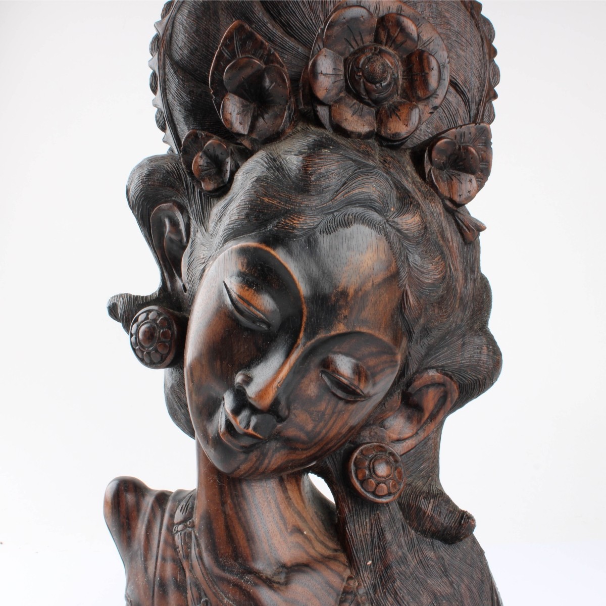 Vintage Carved Wood Figures