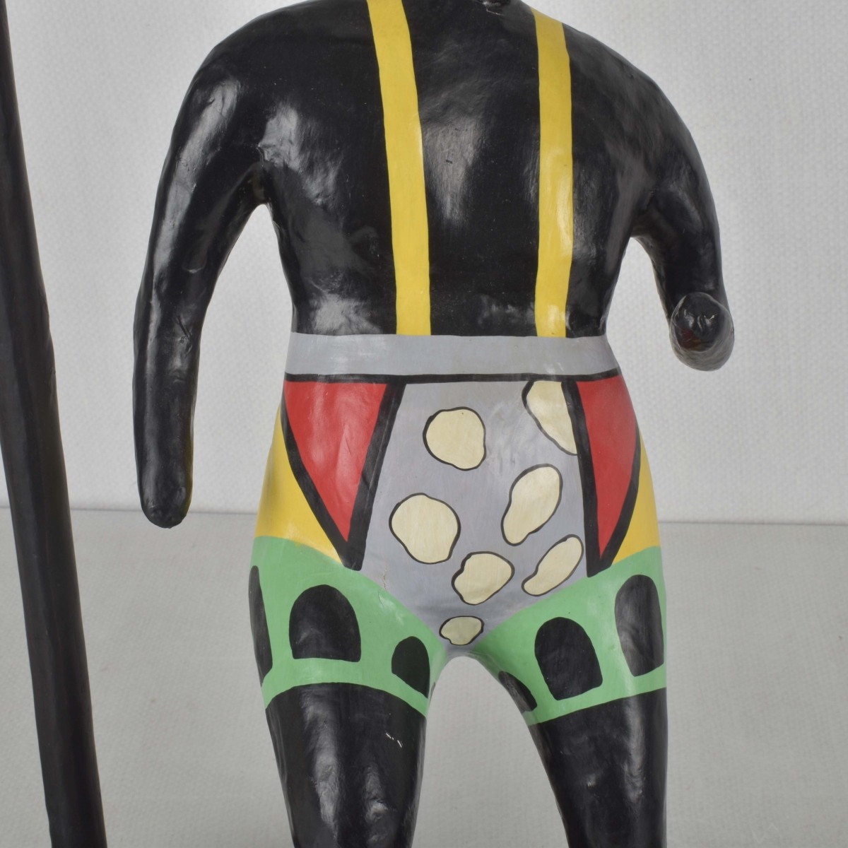 Collection of Painted Carved Figures