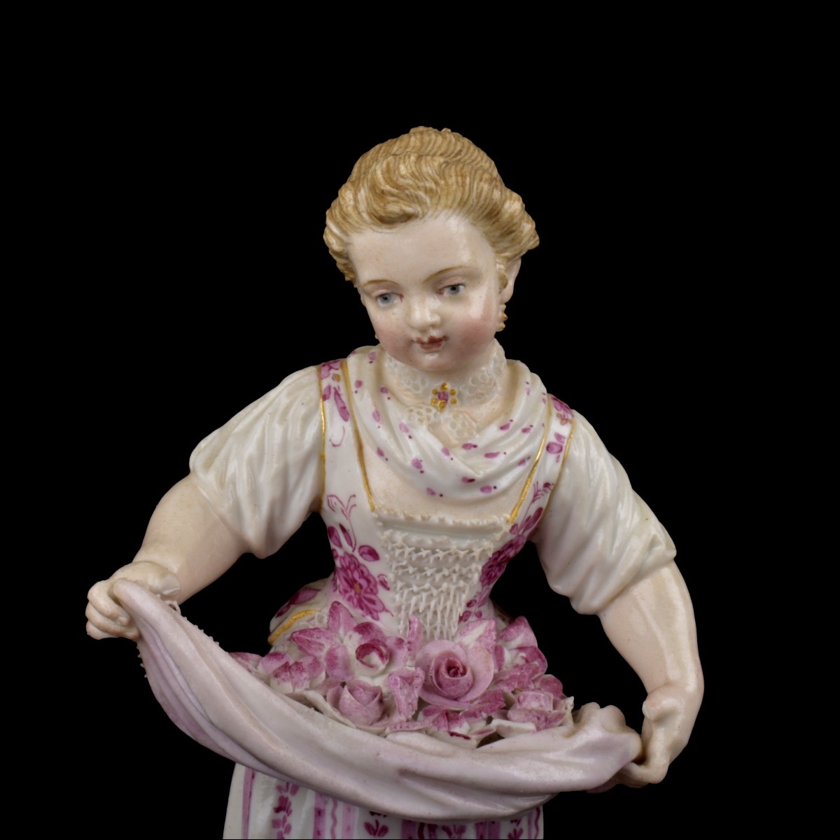 19th Century Meissen Porcelain Figure